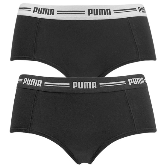 2PACK Damen Slips Puma schwarz (573010001 200)