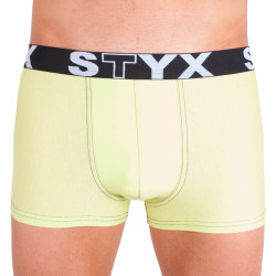 Herren Klassische Boxershorts Styx Sport Gummi grünlich (G4)