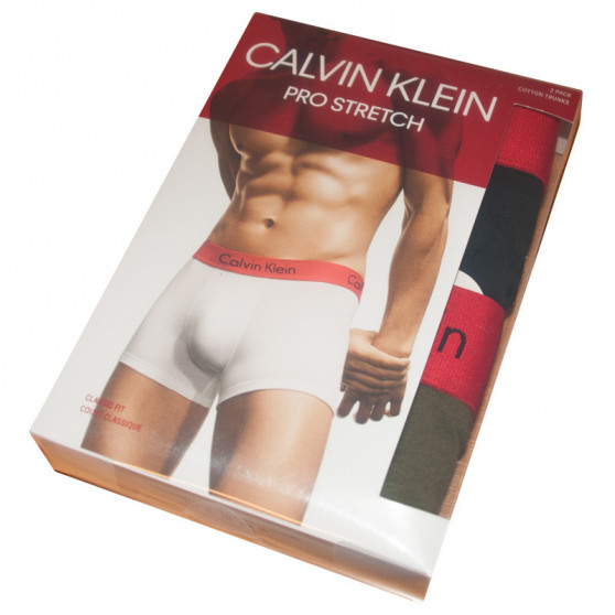 2PACK Herren Klassische Boxershorts Calvin Klein mehrfarbig (NB1463A-JKB)
