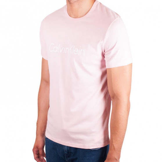 Herren-T-Shirt Calvin Klein rosa (NM1129E-EVK)