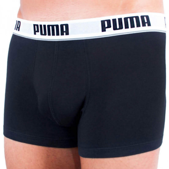 2PACK Herren Klassische Boxershorts Puma schwarz grau (671012001 315)
