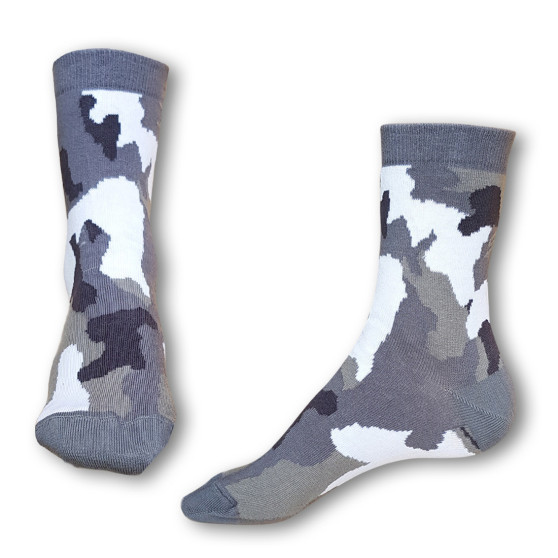Socken Styx crazy grau camouflage (H328)