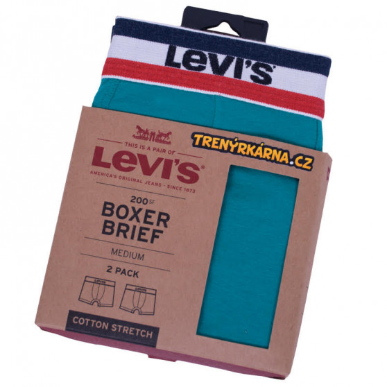 2PACK Herren Klassische Boxershorts Levis mehrfarbig (985016001 315)