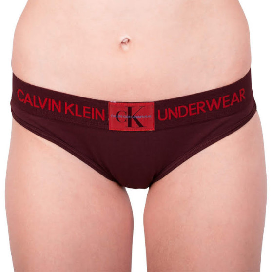 Damen Slips Calvin Klein rot (QF4921E-XP2)
