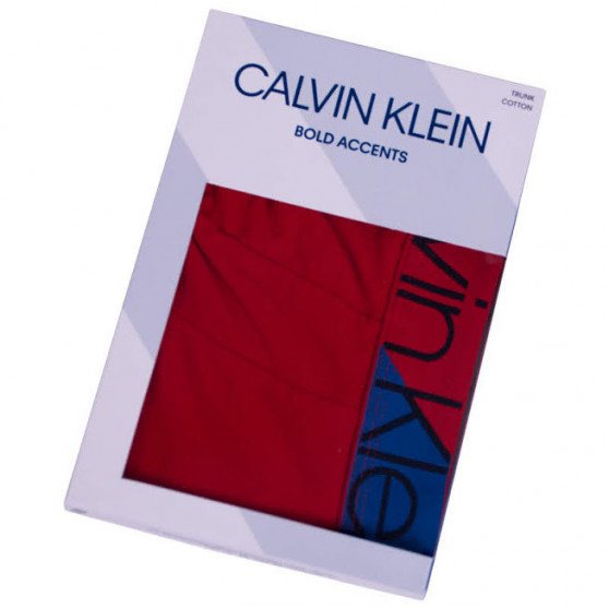 Herren Klassische Boxershorts Calvin Klein rot (NB1680A-RYM)