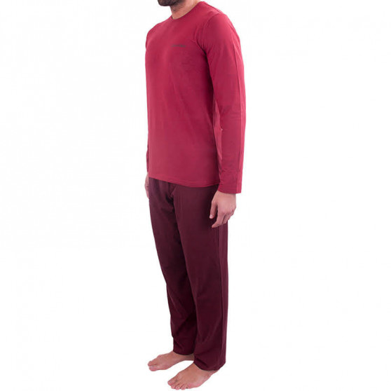 Herren Schlafanzug Calvin Klein rot (NM1607E-QBN)