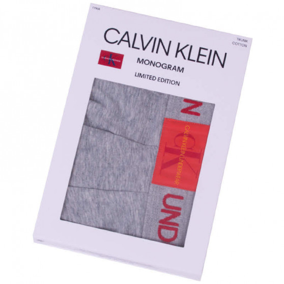 Herren Klassische Boxershorts Calvin Klein grau (NB1678A-080)