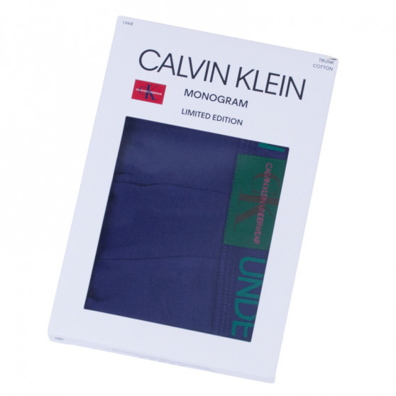 Herren Klassische Boxershorts Calvin Klein blau (NB1678A-XS6)