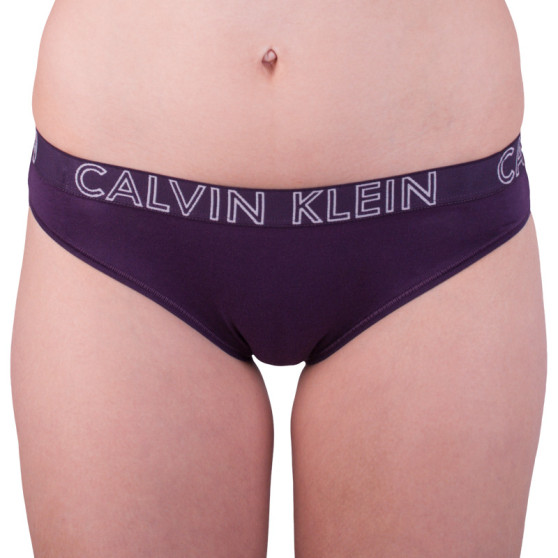 Damen Slips Calvin Klein lila (QD3637E-2ZI)