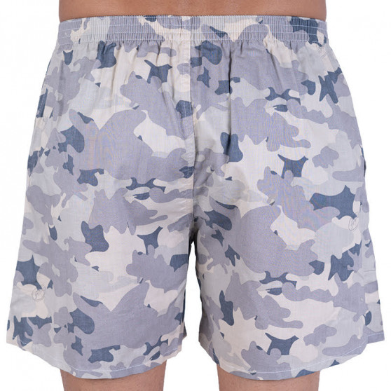 Herren Home Shorts mit Taschen Styx beige camouflage (D557)