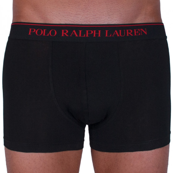3PACK Herren Klassische Boxershorts Ralph Lauren schwarz (714662050016)