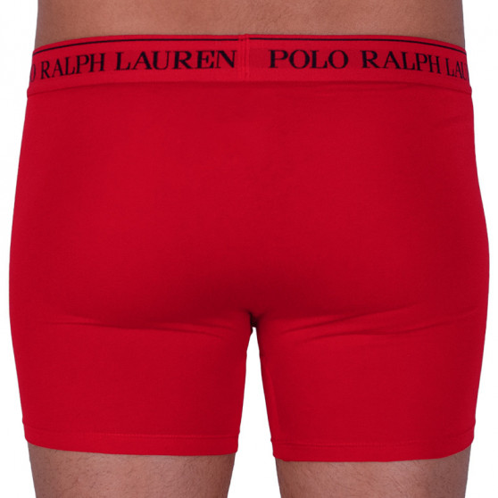 3PACK Herren Klassische Boxershorts Ralph Lauren mehrfarbig (714713772003)