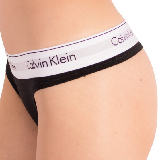 Damen Tangas Calvin Klein schwarz (QF5117E-001)