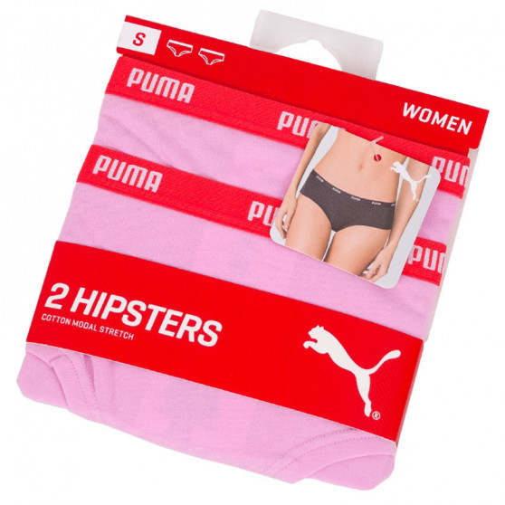 2PACK Damen Slips Puma rosa (573009001 424)