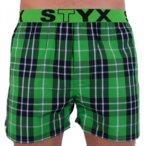 3PACK Herren Boxershorts Styx sportlicher Gummizug mehrfarbig (B7100406)