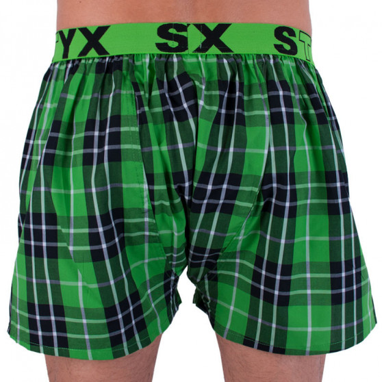 3PACK Herren Boxershorts Styx sportlicher Gummizug mehrfarbig (B7100406)