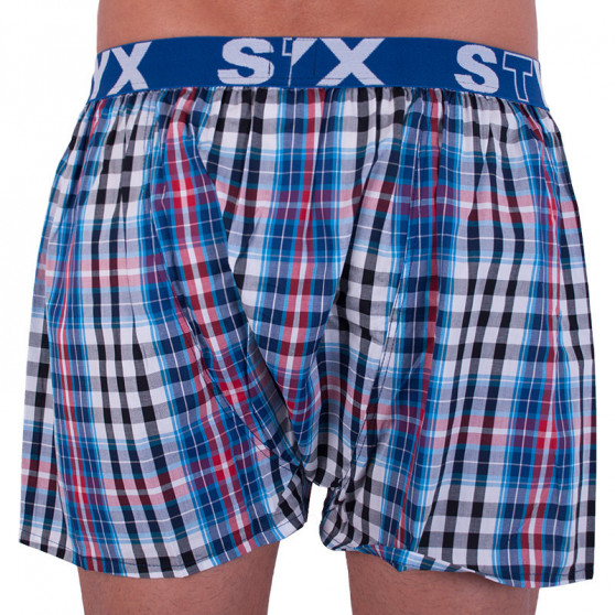 3PACK Herren Boxershorts Styx sportlicher Gummizug mehrfarbig (B7100406)