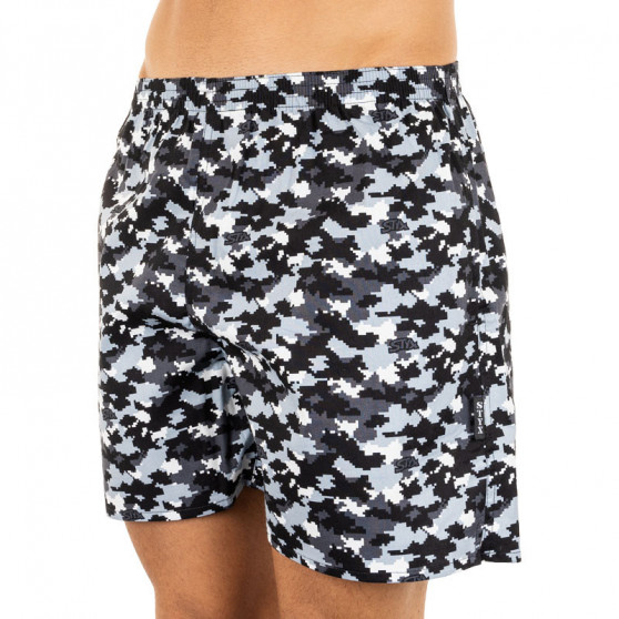 Herren-Home-Shorts mit Taschen Styx camouflage digital (D856)