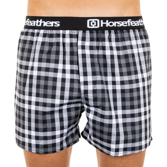 Herren Boxershorts Horsefeathers Clay grayscale (AM068F)
