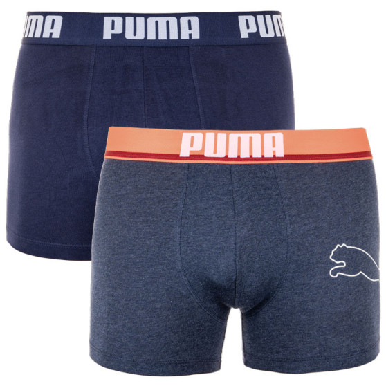 2PACKHerren Klassische Boxershorts Puma blau (691008001 831)