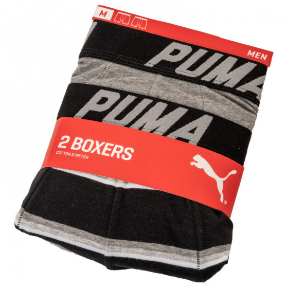 2PACK Herren Klassische Boxershorts Puma mehrfarbig (691001001 200)