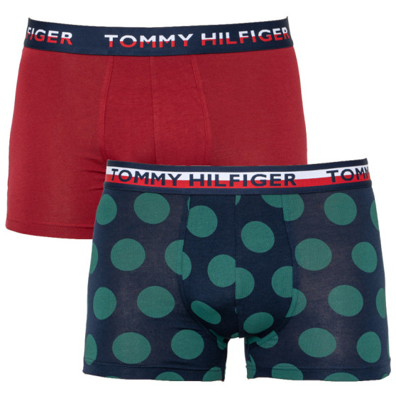 2PACK Herren Klassische Boxershorts Tommy Hilfiger mehrfarbig (UM0UM01233 582)