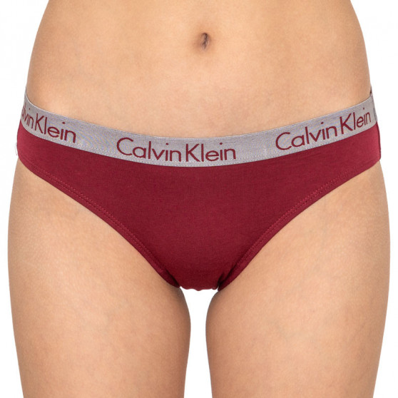 3PACK Damen Slips Calvin Klein mehrfarbig (QD3589E-RJV)