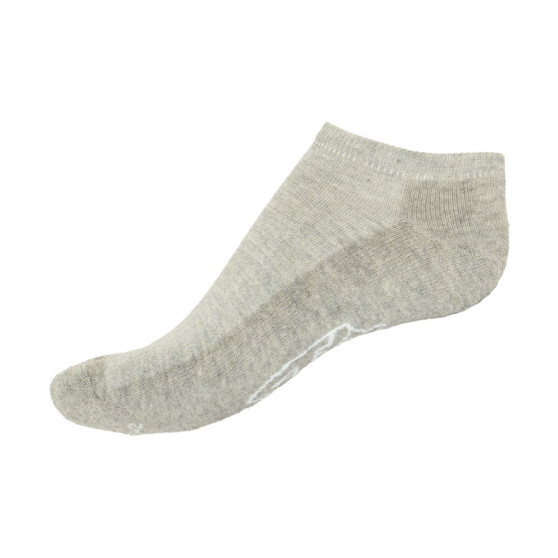Socken Styx indoor grau mit weißer Aufschrift (H257)