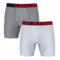 2PACK Herren Klassische Boxershorts Under Armour grau (1327415 011)