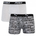 2PACK Herren Klassische Boxershorts Puma mehrfarbig (501003001 200)