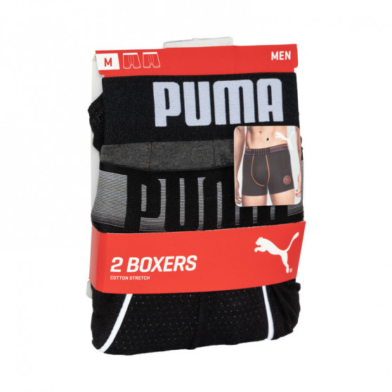 2PACK Herren Klassische Boxershorts Puma mehrfarbig (501009001 200)