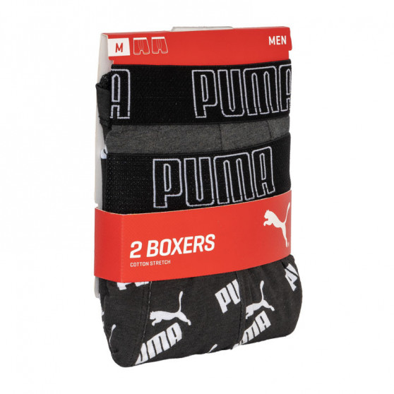 2PACK Herren Klassische Boxershorts Puma mehrfarbig (501012001 200)
