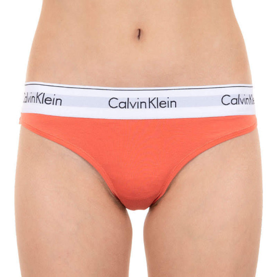 Damen Slips Calvin Klein orange (F3787E-GPT)