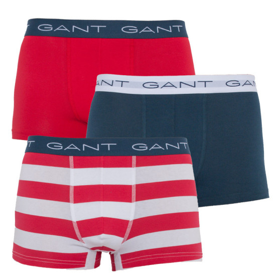 3PACK Herren Klassische Boxershorts Gant mehrfarbig (902013203-620)