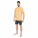 Schlafanzug für Männer Gino gelb (79080)