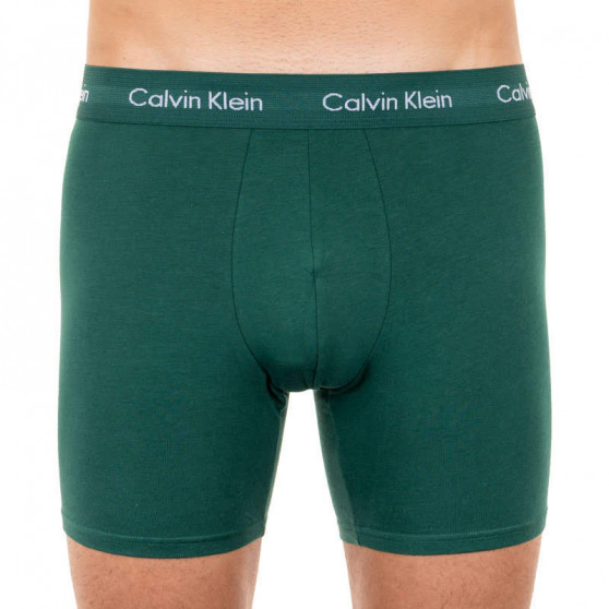3PACK Herren Klassische Boxershorts Calvin Klein mehrfarbig (NB1770A-AGS)