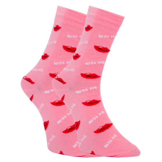 Glückliche Socken Dots Socks mit Küssen (DTS-SX-491-R)