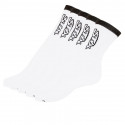 5PACK Socken Styx hoch weiß mit schwarzem Schriftzug (H26161616161)