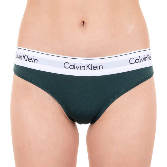 Damenslips Calvin Klein dunkelgrün (F3787E-CP2)