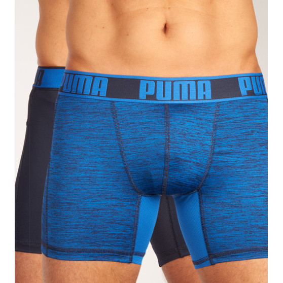 2PACK Herren Klassische Boxershorts Puma sport blau (671018001 001)