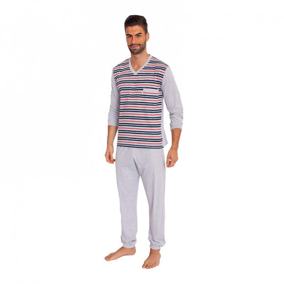Schlafanzug für Männer Foltýn übergroß grau (FPDN4)