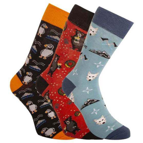 3PACK Socken crazy Bellinda mehrfarbig (BE491004-308)