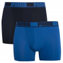 2PACK Herren Klassische Boxershorts Puma sport blau (671017001 001)