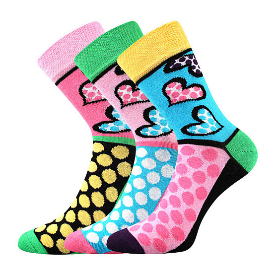 3PACK Socken BOMA mehrfarbig (Ivana 55)