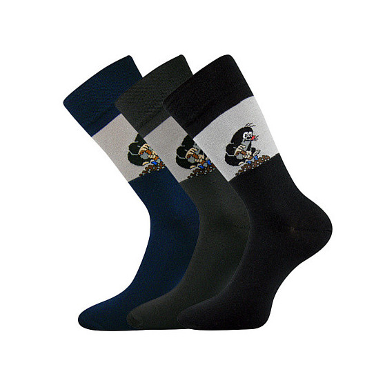 3PACK Socken BOMA mehrfarbig (KR 111)