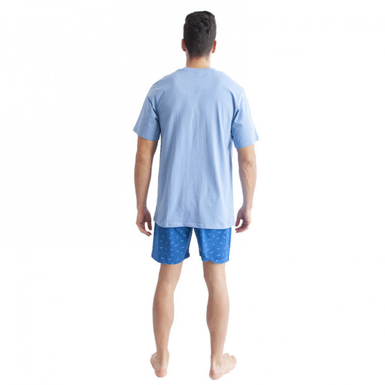 Schlafanzug für Männer Gino hellblau (79094)