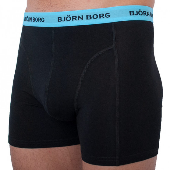 3PACK Herren Klassische Boxershorts Bjorn Borg schwarz (2031-1372-90651)