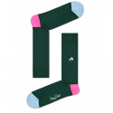 Socken Happy Socks Rippenstickerei Yin Yang Kuh (REYYC01-7500)