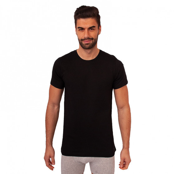 3PACK Herren T-Shirt Calvin Klein schwarz (NB4011E-001)