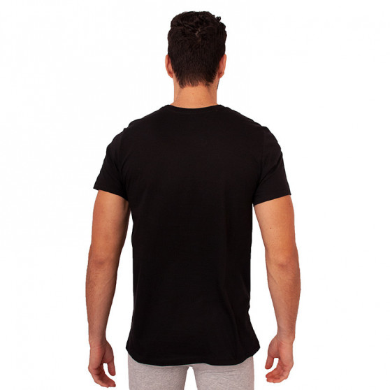 3PACK Herren T-Shirt Calvin Klein schwarz (NB4011E-001)